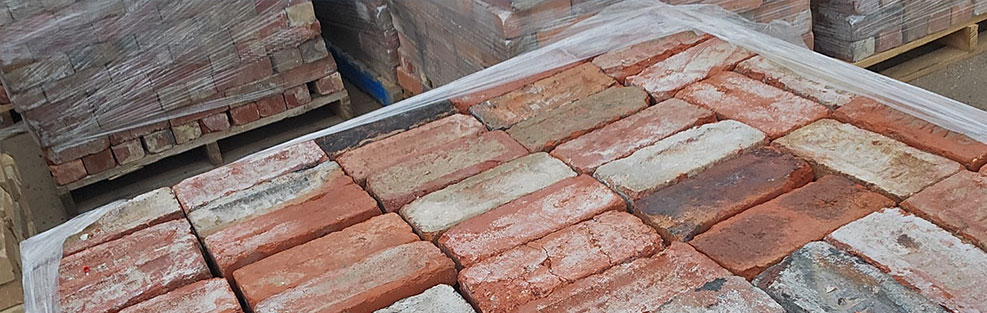 DIY Garden Edging Using Second-Hand Bricks