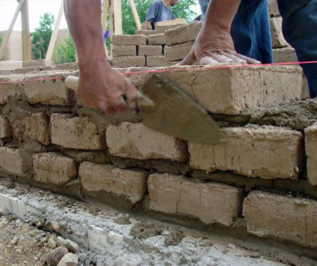 Refurbished Mud Bricks